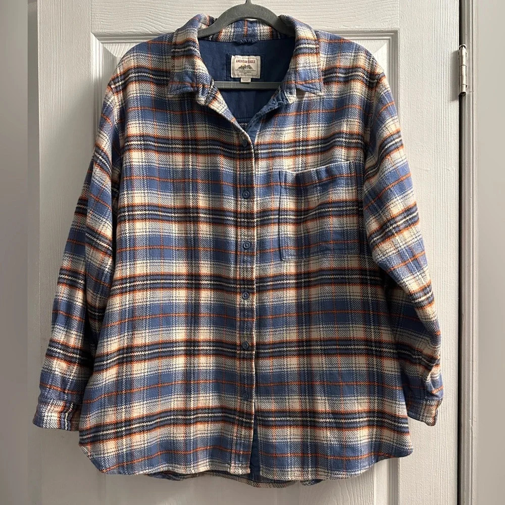 American Eagle flannel for women, size XL